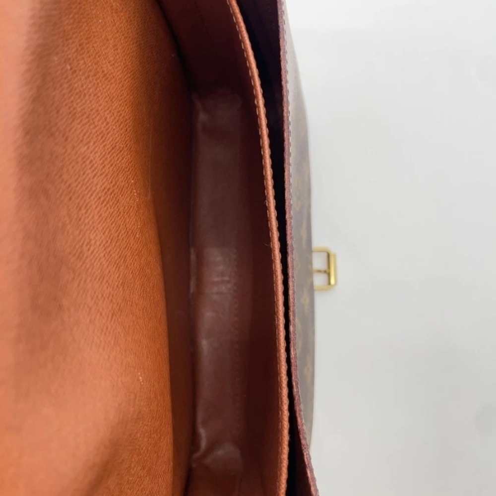 (#9) SALE! Louis Vuitton Brown Monogram Cartouchiere GM Crossbody Bag/DB - Picture 15 of 16